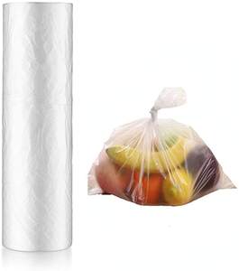 Supermarché Transparent Transparent Emballage Alimentaire Poly Sac Plat En Plastique Produire Sac Sur Un Rouleau De Stockage Des Aliments Sacs Transparents Pour Les Fruits - Product Image 1