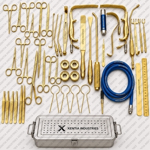 Ensemble d'instruments de chirurgie de reconstruction mammaire de qualité supérieure avec boîte de stérilisation, instruments de mammoplastie en acier inoxydable - Product Image 5