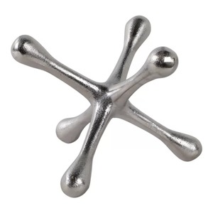 Escultura Geométrica Abstracta Hecha a Mano, Decoración Minimalista para Mesa de Salón - Product Image 1