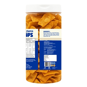 Chips de pois chiches noirs naturels saveur Biryani, croustillants et grillés, saveur épicée savoureuse, collation saine, emballage en vrac - Product Image 3