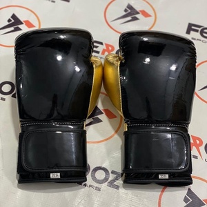 Premium Quality Customized Logo Sparring Boxing Gloves Head & Groin Guard Sparring Set <b>White</b> Black Boxing Kit Workout Training - Product Image 3