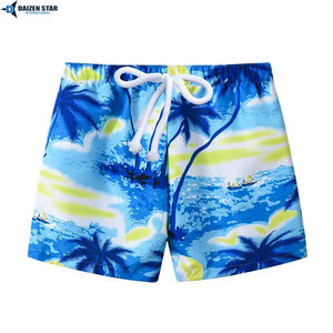 Private Label Men Swim Shorts Eco-Friendly Quick Dry Breathable 100% Polyester Durable Fabric Summer Collection - Product Image 2