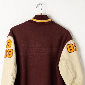 Custom <b>Leather</b> <b>Jacket</b> with Embroidery Premium Motorcycle Fashion Coat Genuine <b>Leather</b> OEM ODM Private Label Sample Service - Product Image 4