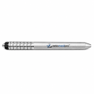 European Simple Stem Mirror Handle #7 Dental Mirror Handle Stainless Steel Zetomed Pro - Product Image 1