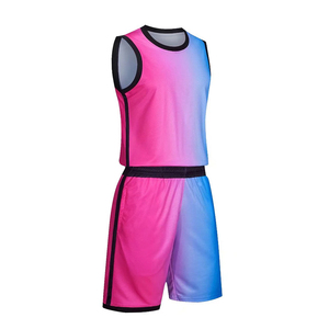 Uniforme de Baloncesto Sublimado con Color Radiante OEM, Camisetas y Pantalones Cortos Personalizados para Equipos - Product Image 2