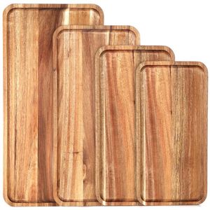 Bandeja de Servir con Patas de Madera de Mango, Moderna y Elegante, para Decoración de Mesa, Recepción de Invitados, Aperitivos, Cocina, Comedor, Fiestas, Gran Venta - Product Image 3