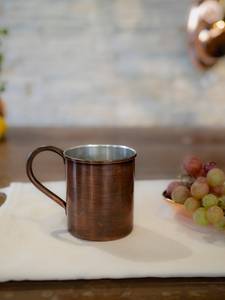 <b>Large</b> Selling Copper Plated Stainless Steel <b>Mug</b> Beer Drinking <b>Mug</b> Handcrafted Copper Cup Moscow Mule Copper <b>Mug</b> - Product Image 3