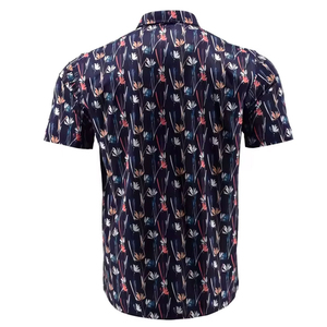 เสื้อโปโลพิมพ์ลาย 100% ผ้าฝ้าย สำหรับผู้ชาย ทรงหลวม พิมพ์โลโก้ตามสั่ง ระบายอากาศได้ดี สวมใส่สบาย - Product Image 6