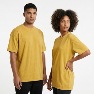 T-shirt Homme Vintage Personnalisé en Coton 100% Lavé à l'Acide 250 g/m² de Haute Qualité – T-shirt Vierge Vintage Personnalisable - Product Image 5