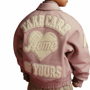 Premium Embroidered <b>Leather</b> <b>Jacket</b> Custom Vintage Motorcycle Coat Genuine <b>Leather</b> OEM ODM Bulk Sample Service Available - Product Image 5
