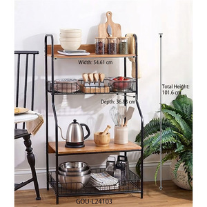 Étagère de rangement de cuisine en acier - Product Image 4