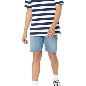 Shorts en jean pour homme de qualité supérieure, confortables, extensibles, en denim lavé, légers, 100% coton, shorts en jean lavé - Product Image 4