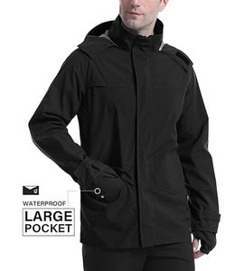 Chaqueta Impermeable Personalizada con Marca, Vinilo Transparente Estético para Marcas de Alta Costura, Venta al Por Mayor de Fábrica - Product Image 4