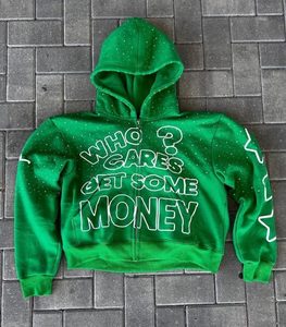 Proveedor de Sudaderas con Pedrería Personalizadas al por Mayor, Sudaderas Extra Grandes de Estilo Urbano - Product Image 1