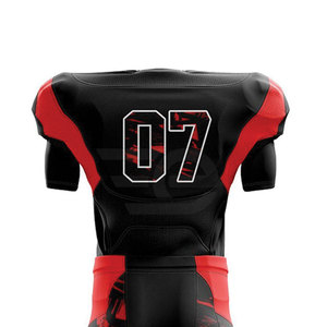 Ensemble d'uniformes de football américain de haute qualité, légers, respirants et très populaires, design OEM - Product Image 6