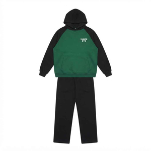Sudadera con Capucha Verde para Hombre Hawk Eye, Manga Larga Negra, Corte Regular, Informal, 100% Algodón, para Invierno, con Bolsillos Laterales - Product Image 6