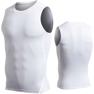Chaleco Deportivo Transpirable para Hombre, Ropa de Fitness Ajustada, Camiseta sin Mangas de Secado Rápido para Entrenamiento y Running - Product Image 1
