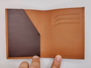 Portefeuille Homme Luxe en Cuir Véritable Anti-RFID, Porte-Cartes Mince à Fermeture Ouverte, Tendance Premium pour Usage Quotidien, Long, Personnalisable avec Logo - Product Image 2