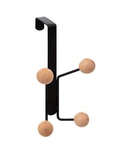 Organisateur mural décoratif en métal de qualité supérieure, support de rangement rustique pour entrée, solution élégante pour la maison - Product Image 1