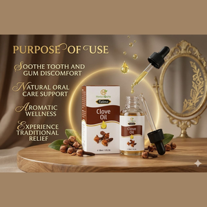 Aceite de Clavo de Primera Calidad para Aromaterapia Diaria, Masajes y Aplicaciones Naturales de Bienestar para el Cuidado de la Piel - Product Image 1