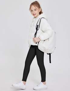 กางเกงเลกกิ้งเด็กผ้าโพลีเอสเตอร์ถักคุณภาพพรีเมียม ยืดหยุ่น ระบายอากาศได้ดี นุ่ม สบาย เอวยางยืด น่ารัก แฟชั่นลำลอง - Product Image 5