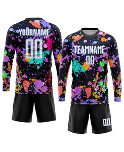 Custom Sublimated Soccer Jersey Men's Short Sleeve Moisture Wicking Polyester Team Uniform All Seasons Athletic Fit <b>Cheap</b> Price - Product Image 3