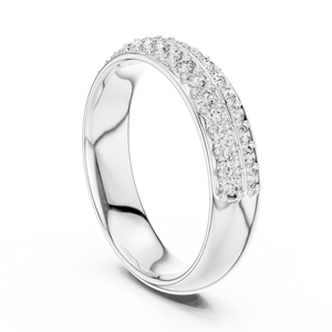 Factory Wholesale 925 Sterling Silver Moissanite <b>Diamond</b> <b>Ring</b> Custom Engagement Wedding Jewelry Manufacturer OEM Supplier - Product Image 3