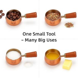 Exceptional Quality American Style Copper Tea Pot Metal Handle Copper Decoration 1L Capacity Lid for <b>Kitchen</b> Tabletop Coffee Tea - Product Image 2