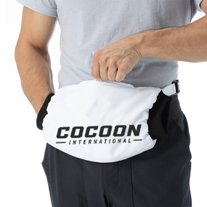 Sac chauffe-mains de rugby doublé polaire, pochette thermique de football pour la taille, imperméable, pour sports par temps froid, avec ceinture réglable - Product Image 6