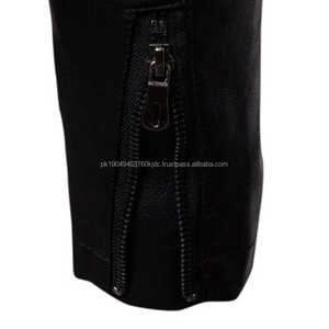 New Arrival Custom Windproof Casual Black Riding Biker Motorcycle Men <b>Leather</b> <b>Jackets</b> Stylish Fashion Genuine <b>Leather</b> <b>Jackets</b> - Product Image 4