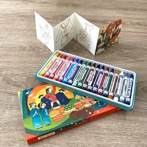 ชุดสีเทียนแบบ OEM 18 สี ปลอดสารพิษ - Product Image 2