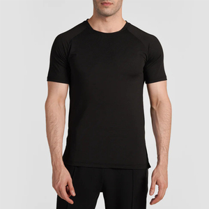 Camisetas de Verano para Hombre al por Mayor con Logotipo Personalizado, Camisetas de Malla de Manga Corta, Cuello Redondo, Corte Ajustado, Altamente Cómodas, de Secado Rápido y Transpirables - Product Image 1