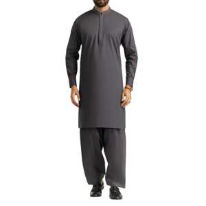 Salwar Kameez brodé pour homme, tenue de marié royale, costume Kurta, tissu doux, couture de haute qualité, vêtements indiens et pakistanais. - Product Image 1