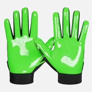 Gants de sport imperméables personnalisables en polyester à 100 %, directement de l'usine, pour des performances optimales, équipement d'entraînement de football américain - Product Image 3