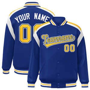 Veste universitaire brodée de haute qualité en gros, idéale pour les uniformes d'équipe - Product Image 1
