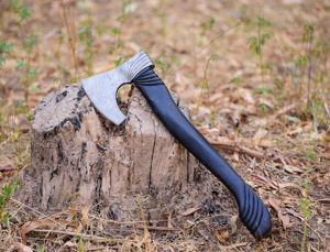 Handmade Industrial High Carbon Steel Tomahawk Hatchet Multi-Purpose Camping Outdoor Survival <b>Axe</b> Rose Wood Handle Leather 1.5kg - Product Image 5