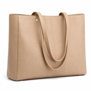 Custom Women PU Leather Tote Handbag <b>Large</b> Shopper <b>Bag</b> with Zipper Closure 2026 Casual <b>Shoulder</b> <b>Bag</b> for Work and Shopping Ladies - Product Image 1