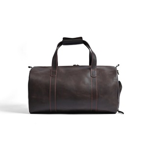 Sac de voyage en cuir véritable à motif floral sculpté à la main, style décontracté, pour le sport, les voyages, la gym, sac de week-end - Product Image 5