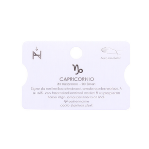 สร้อยข้อมือเพชรราศีมังกร Z+ ขนาด 12 มม. สแตนเลสสตีล เครื่องประดับโหราศาสตร์แบบมินิมอล - Product Image 2