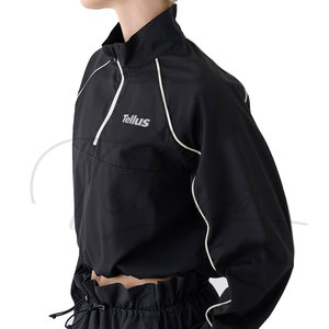 Chaqueta Bomber Corta de Punto Personalizada para Mujer, OEM, de Alta Calidad, Impermeable, Tallas Grandes, Nuevo Diseño, Chaquetas Bomber para Gimnasio Personalizadas - Product Image 1
