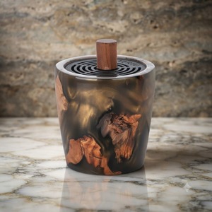 Wood <b>Sandalwood</b> Religious Incense Burner Eco-Friendly Hand-made All-Season Use - Product Image 1