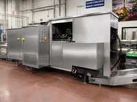Nouvelle machine automatique électrique multi-tunnels pour la fabrication de cornets de glace Monaka et de gaufrettes pour œufs, pour la production industrielle de boulangerie