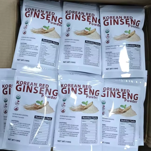 Poudre de ginseng rouge coréen en marque privée, 100% pure et naturelle, pour stimuler l'énergie, la résistance et l'immunité chez les hommes et les femmes - Product Image 3