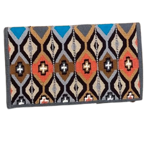Couverture de selle western personnalisée en laine, tapis de selle pour cheval, robuste, pour le rodéo, vente en gros, fabricant - Product Image 1