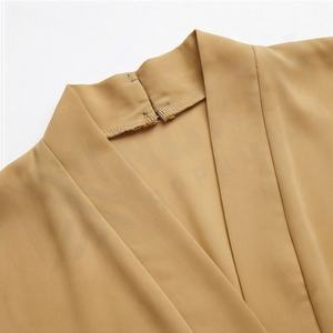 Abayas para Mujer al por Mayor, con Logotipo y Tallas Personalizadas Según las Demandas del Cliente, Kaftán Musulmán Abierto por Delante, Vestido Islámico Modesto, Ropa de Moda al por Mayor - Product Image 4