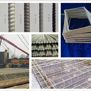 Nouveau Matériau FRP GFRP Barre d'armature en fibre de verre résistante à la corrosion, service de découpe et de pliage, diamètre 3-40 mm - Product Image 4