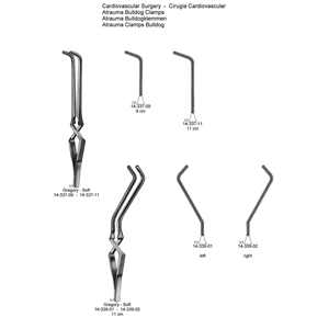 Pince vasculaire chirurgicale premium DeBakey Bulldog à morsures dentelées, en acier inoxydable de qualité chirurgicale, pour applications cardiovasculaires, par Grip Surgical - Product Image 6