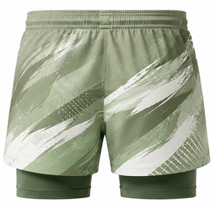 Shorts de bain pour hommes, écologiques, imperméables, poches sécurisées, séchage rapide, légers, shorts de surf, impression personnalisée, fabrication OEM - Product Image 3