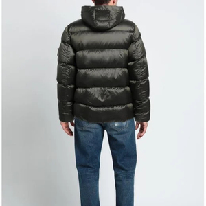 Nouvelle arrivée : veste matelassée brillante pour homme, coupe-vent, rembourrée, noire, en polaire respirante - Product Image 4