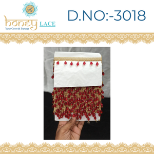 Accessoires de Mariage en Dentelle JARI Écologique Brodée Florale Colorée avec Détails Intricats et Motifs 3D (Chaussures) - Product Image 2